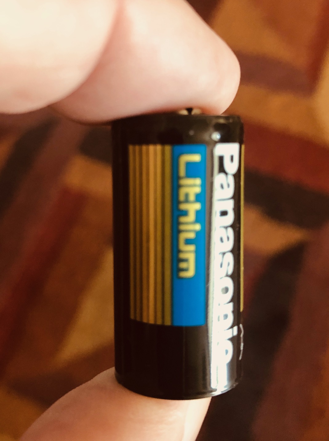 3 volt lithium battery